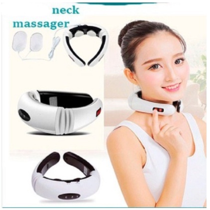 [Hỏa Tốc 2H] Máy Massage Xung Điện cổ, kết hợp hiệu ứng Xông Nhiệt bằng tia Hồng ngoại.sử dụng Pin Sạc Cao Cấp