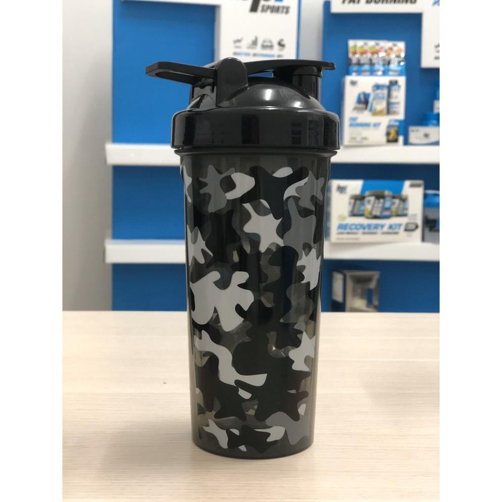 Bình Nước shaker Camo 800ml Nhựa BPA Free  - An Toàn Cho Người Dùng Authentic 100%
