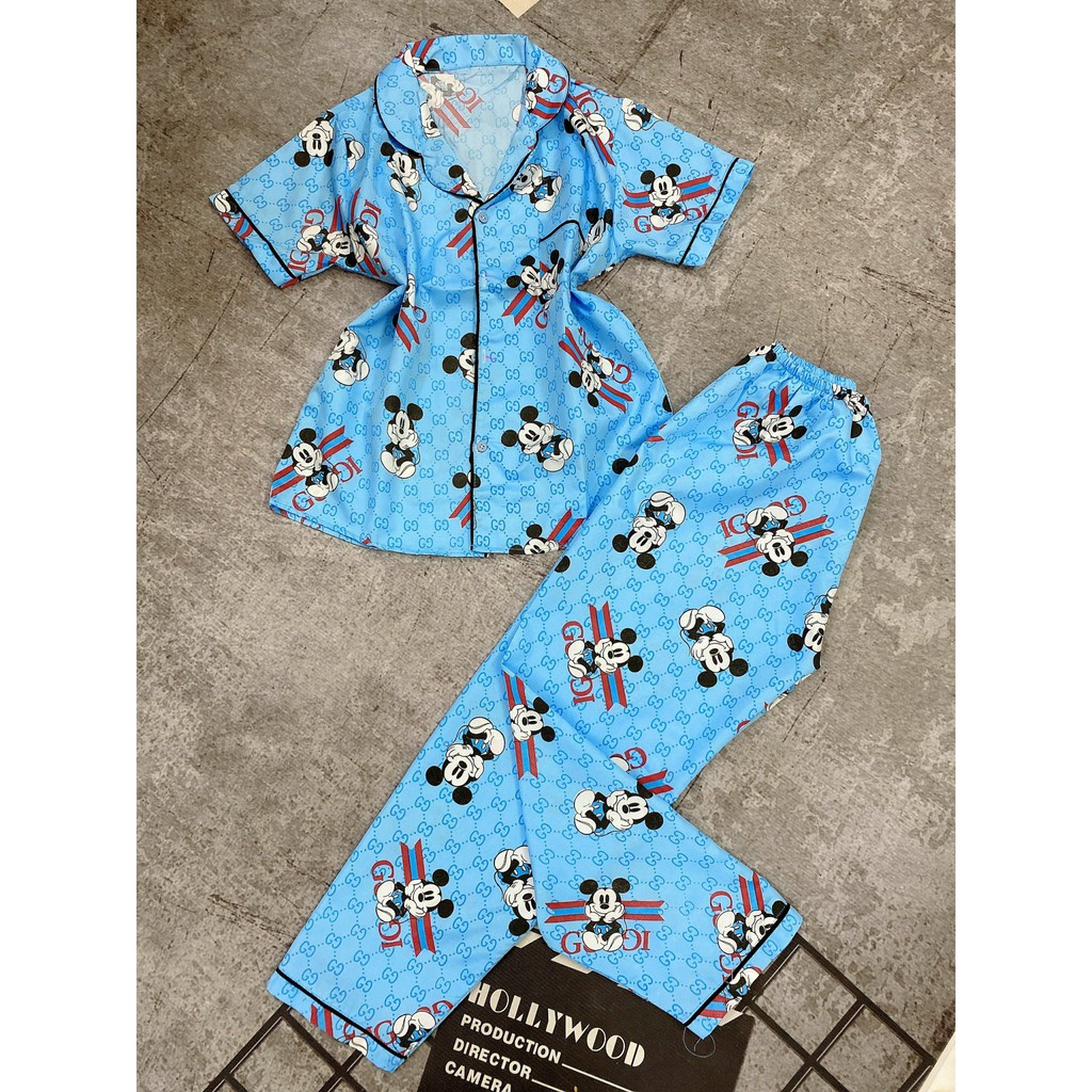 Đồ bộ Pijama 💖Freeship 💖 vải kate Thái họa tiết siêu cute