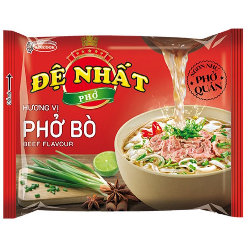 Gói Phở bò Đệ Nhất 68g date 2022