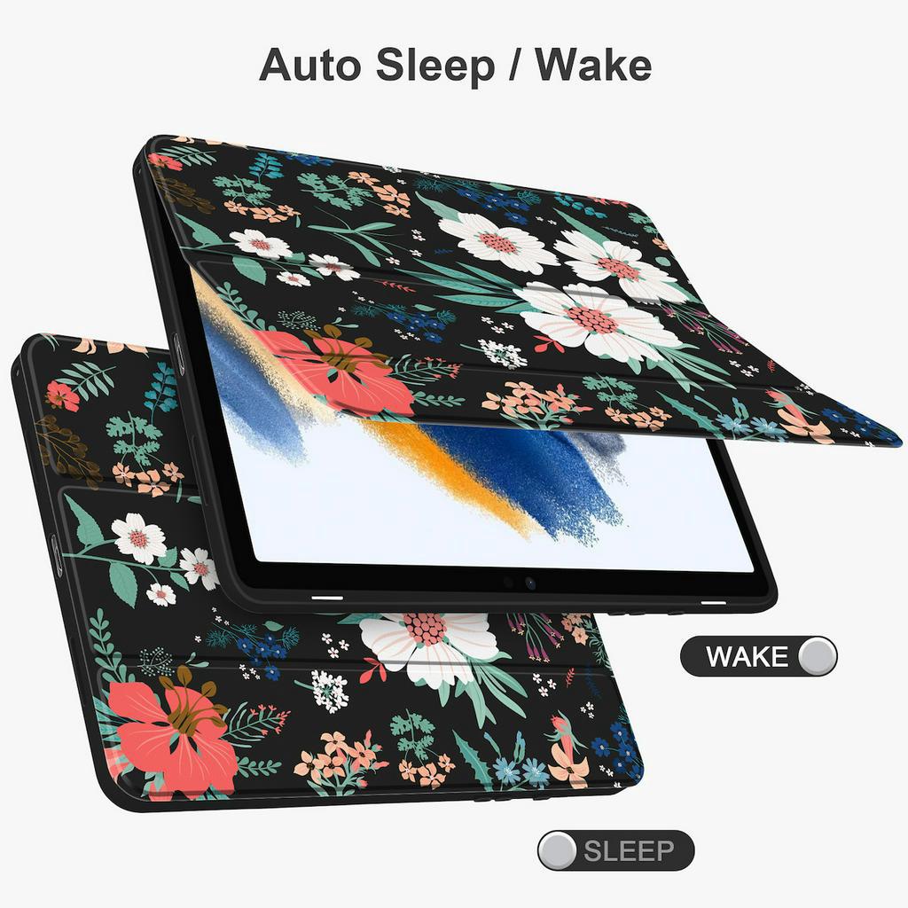 Bao da máy tính bảng BATIANDA PU thích hợp cho Samsung Galaxy Tab A8 10.5inch SM-X200 X205 X207