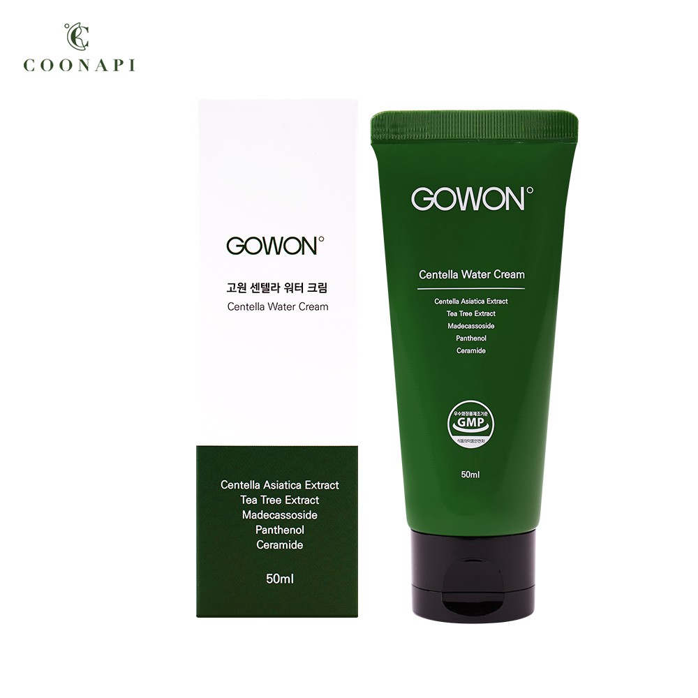 Kem Dưỡng Rau Má Phục Hồi Da Chuyên Sâu, Cải Thiện Mụn Và Thâm Mụn Gowon Centella Water Cream