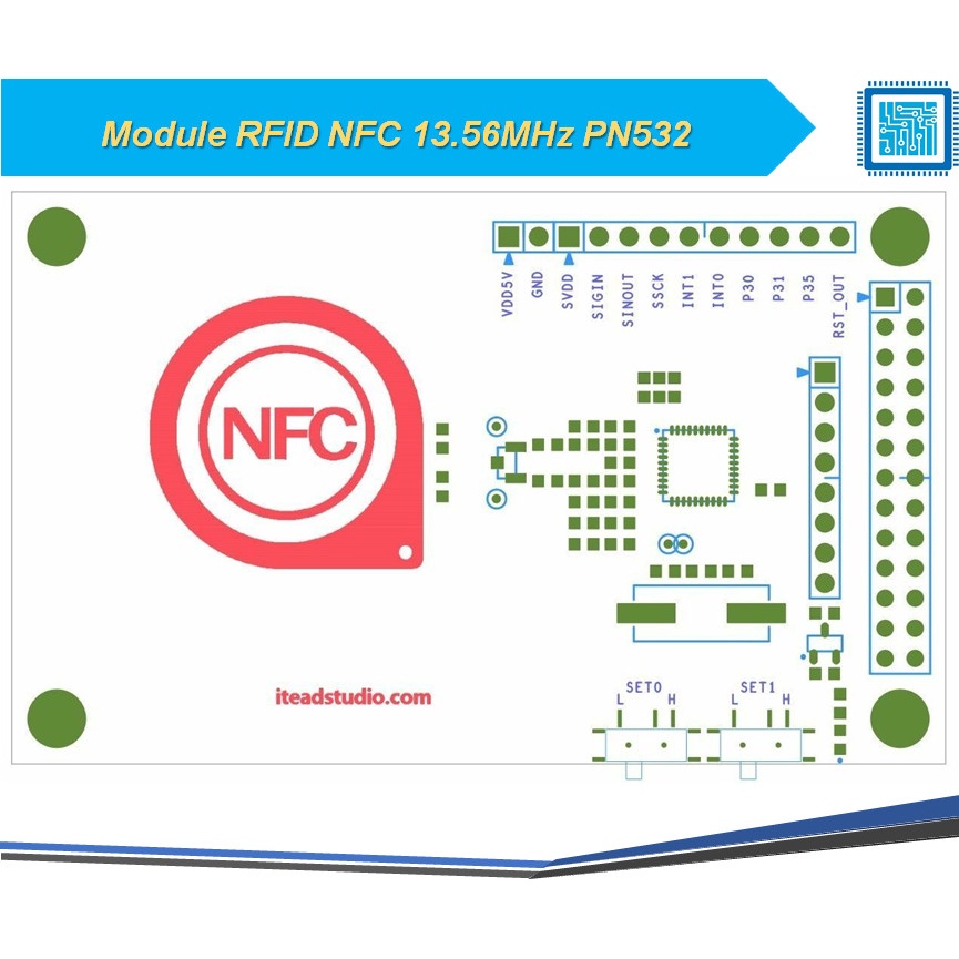 Module RFID NFC 13.56MHz PN532