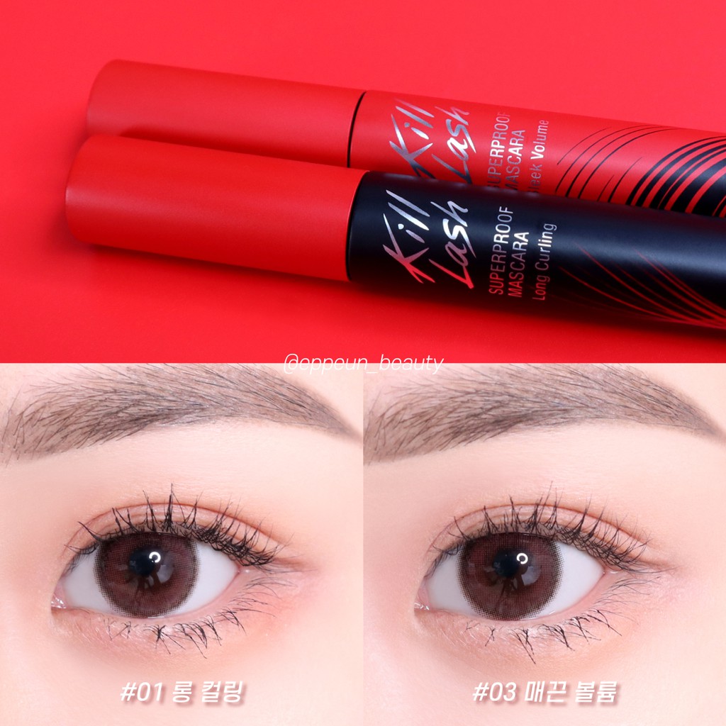 Chải mi Clio Kill Lash Superproof Mascara 7g