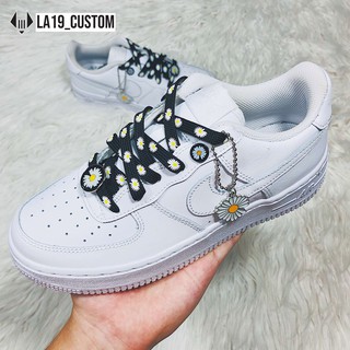 [LA19] Dây giày Daisy Hoa cúc - Shoelaces Daisy - Phụ kiện custom giày LA19