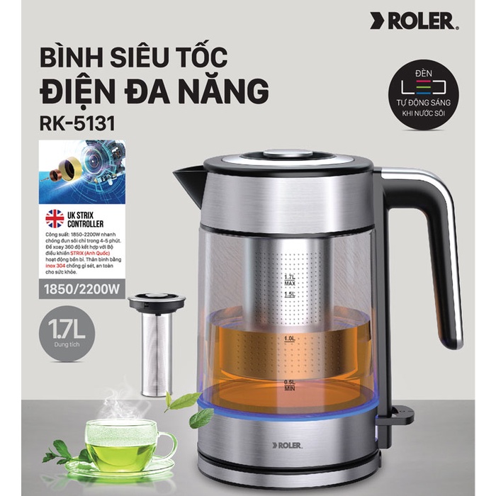 Ấm siêu tốc Roler RK-5131