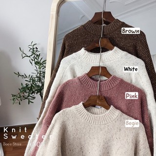 Áo len muối tiêu