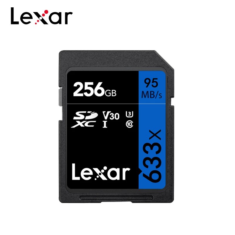 Thẻ nhớ Máy Ảnh SDXC Lexar Professional 32GB / 64GB / 128GB 633x UHS-I U3 4K V30 95MB/s (Xanh)