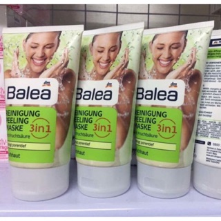 Sữa rửa mặt Balea 3in1 150ml- hàng Đức (sữa rửa mặt-tẩy tế bào chết-đắp mặt)