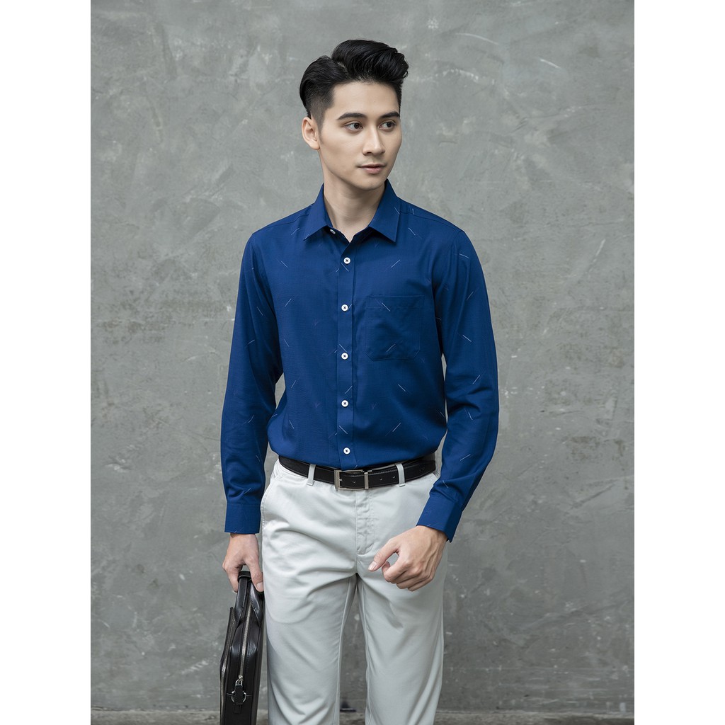 ÁO SƠ MI DÀI TAY NAM ARISTINO ALS12801 795.000 đ