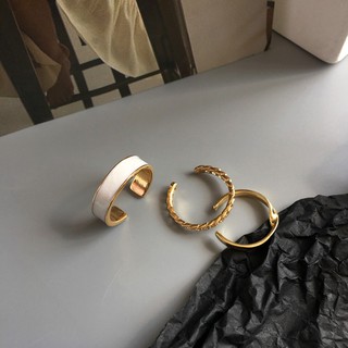 Set nhẫn xà cừ Novset, bộ 3 chiếc [ Novset_official ][ Ecocan ]