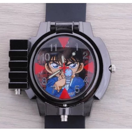 ĐỒNG HỒ TRẺ EM CÓ HÌNH CONAN _ ĐEO TAY BẤN CÓ ĐÈN LAZER | BigBuy360 - bigbuy360.vn