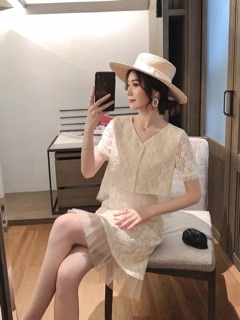 [ORDER] set váy đôi tiểu thư sang chảnh [ảnh thật ở cuối]