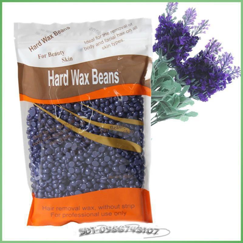 (Free que gỗ) Sáp wax lông nóng dạng hạt đậu Viên Hard Wax Beans 100g SV