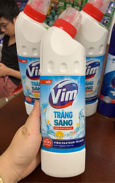 Chất Tẩy Rửa Bồn Cầu Và Nhà Tắm Vim 475ml/500ml