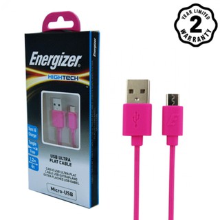 Cáp MicroUSB Energizer Flat C21UBMCG