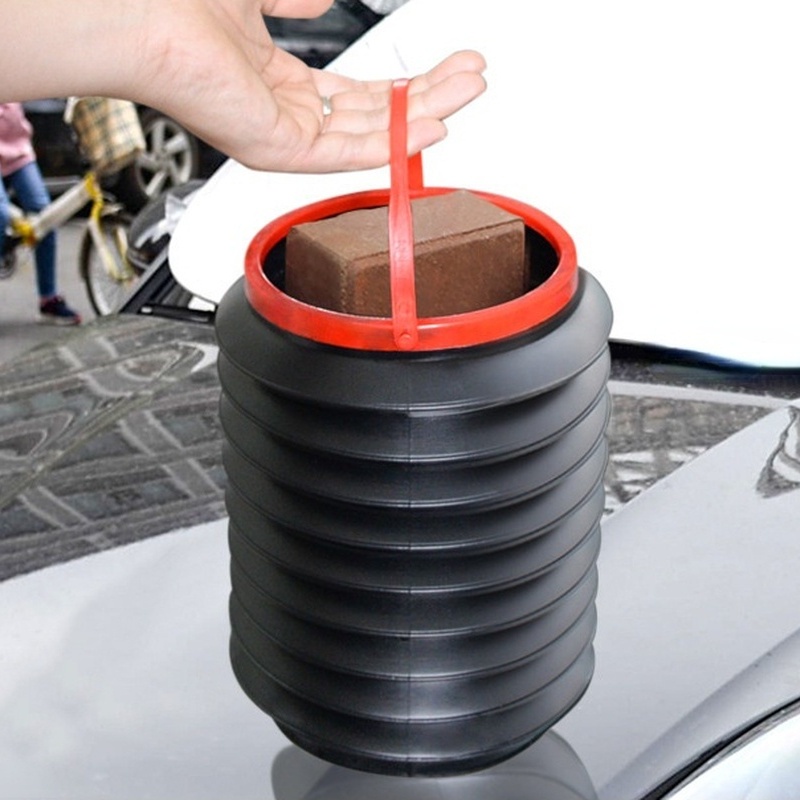 Thùng Rác 4L Đa Năng Có Thể Gấp Gọn Tiện Dụng Cho Xe Hơi