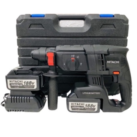 Máy Khoan Bê Tông Dùng Pin HITACHI 199V 3 Chức Năng Khoan Đục Khoan Bê Tông Hàng Cao Cấp