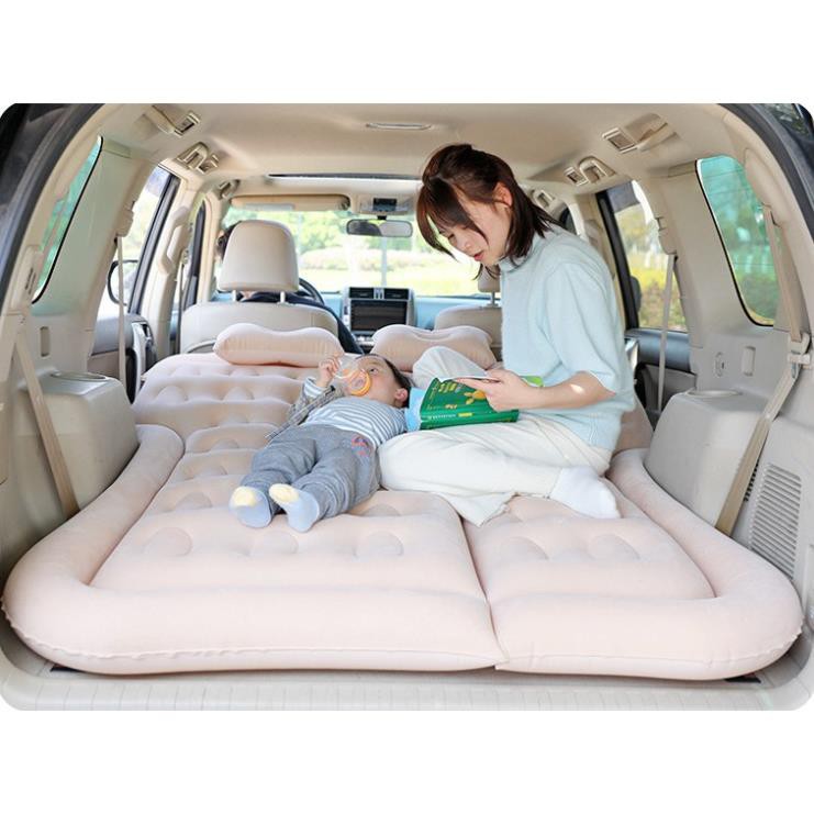Nệm Hơi SUV Dù Oxford Cao Cấp Sao Xanh, Nệm Hơi Ô Tô 7 Chỗ