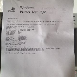 Máy in HP 1020 cũ