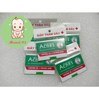 Giấy thấm dầu Acnes Oil Remover Paper 100 tờ