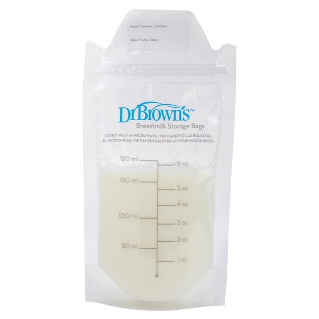 Túi trữ sữa Dr.Brown 25 gói 180ml