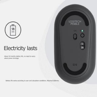 [rememberme]Logitech Pele Wireless Bluetooth Mouse 1000DPI 3 Buttons Thin Silent High Precision Opti