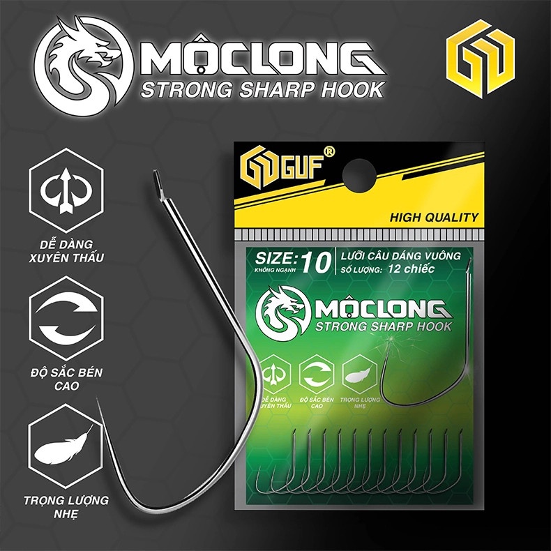 Lưỡi Câu GUF Mộc Long