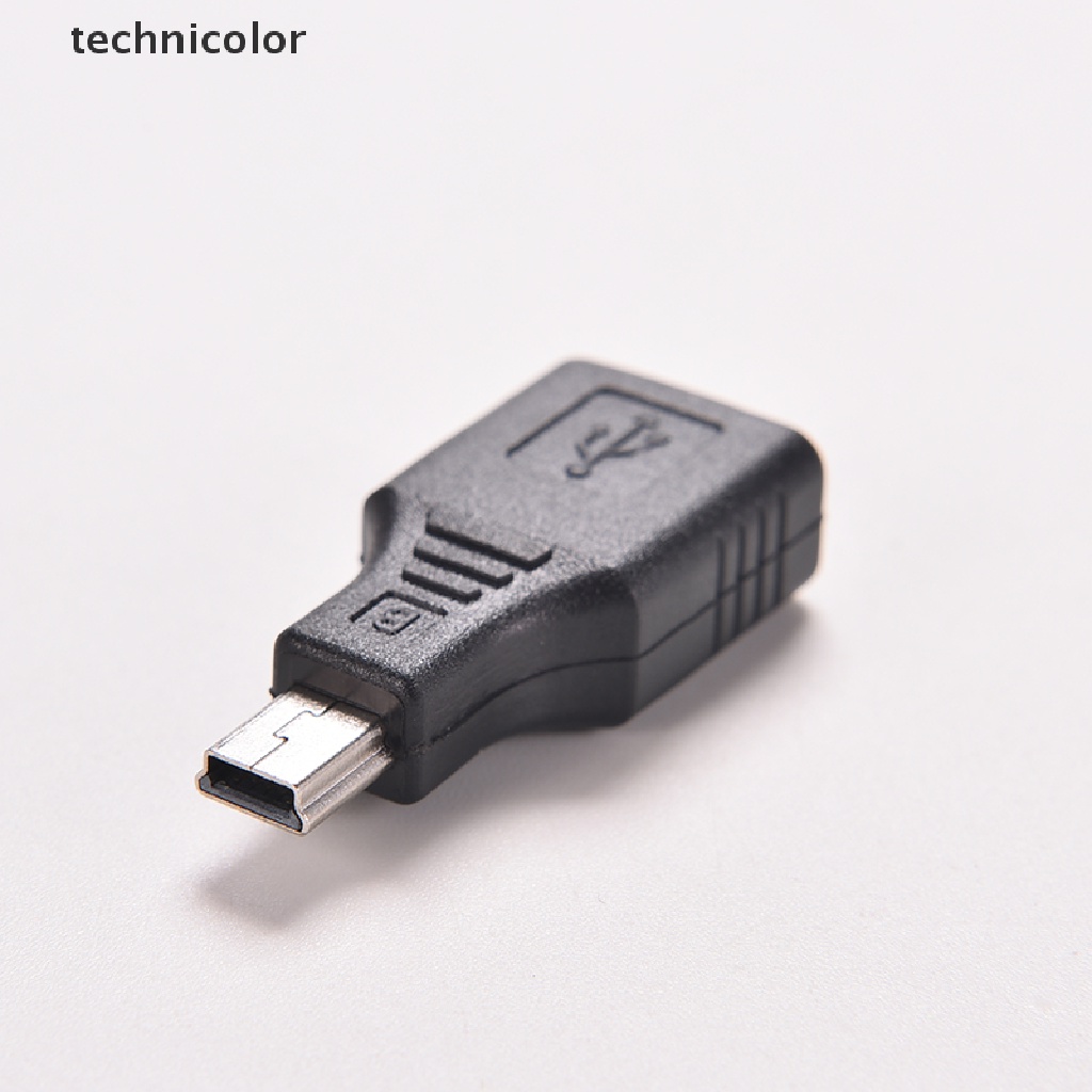 technicolor Network USB 2.0 A Female to Mini USB B 5 Pin Male Cord Cable Hub Adapter TYG