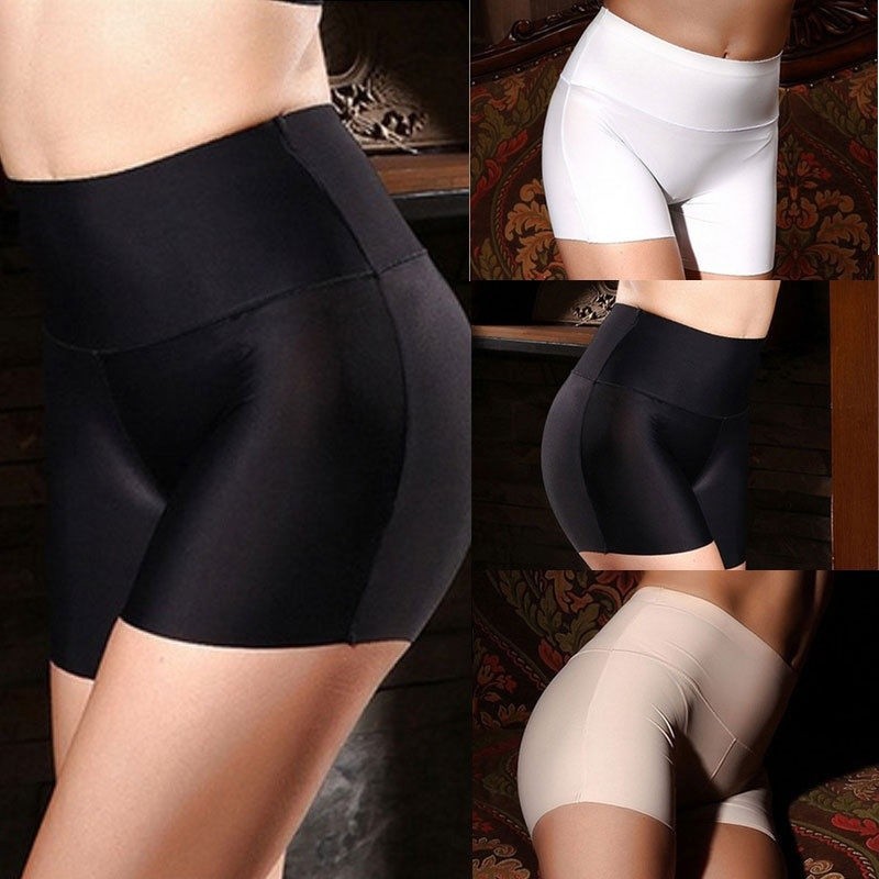Ღ𝓂ℰ2018 Hot Elastic Model Soft Underwear Women Short Polyester Safety Safety Seamless Shorts 3 Colors