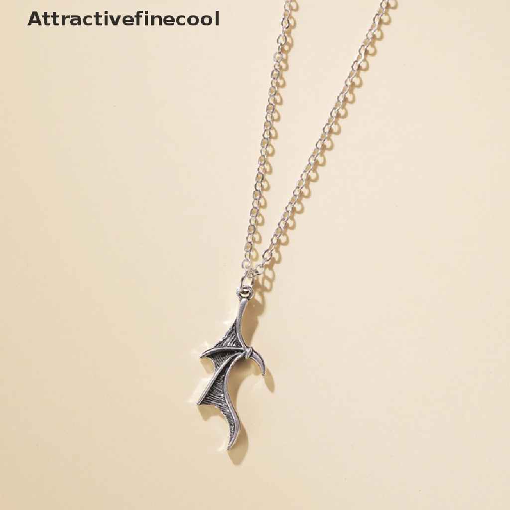 Vòng cổ Mặt Hình Trái Tim Và Cánh Rồng Unisex