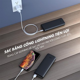Pin sạc dự phòng AUKEY PB-Y23 20000mAh, sạc nhanh PD 2.0 18W & QC 3.0 18W