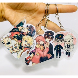 móc khoá anime jibaku shounen hanako-kun 3 móc khác nhau ngẫu nhiên