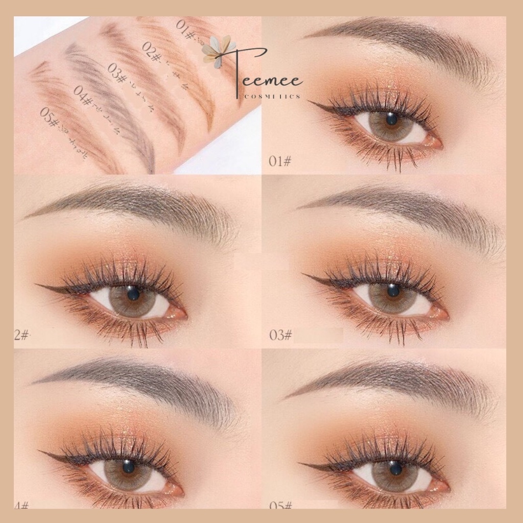 Chì kẻ mày, kẻ chân mày XIXI Thin Eyebrow Pencil nét mảnh, đều màu tự nhiên, chống nước, bền màu | BigBuy360 - bigbuy360.vn