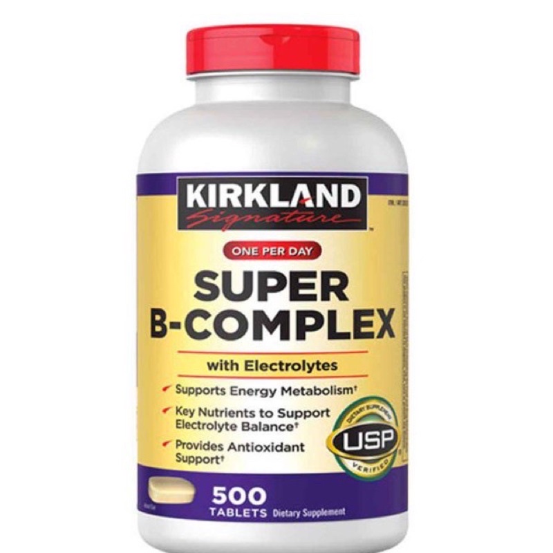 Vitamin B Tổng Hợp Super B-Complex Kirkland