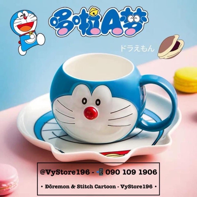 LY SỨ ĐÔREMON CAO CẤP HÀNG CHÍNH HÃNG ĐÔREMON