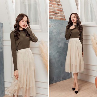 KOKA Áo len cổ 3 phân quăn 54501