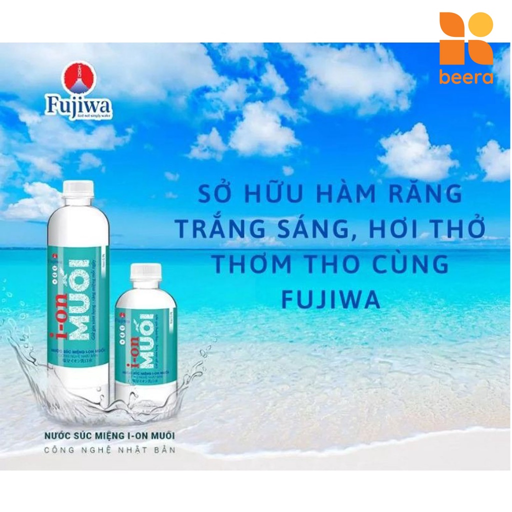 Nước súc miệng ion Muối hương Biển 300ml / 680ml - FUJIWA