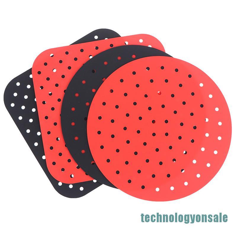 Nồi Chiên Bằng Silicone Chống Trượt Tái Sử Dụng