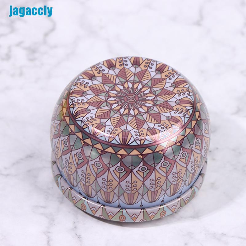 [jagacciy] DIY Candle Tin Jars Holder Storage Case For Dry Spices Camping Sweets Gifts ggbo