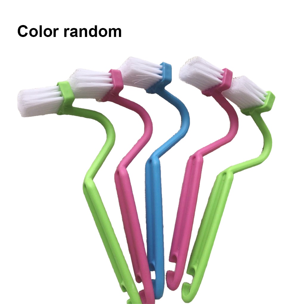 Color Random Toilet Air Conditioner Refrigerator Brush Kitchen Plastic Curved Cleaning Tool Office Bathroom Accessories