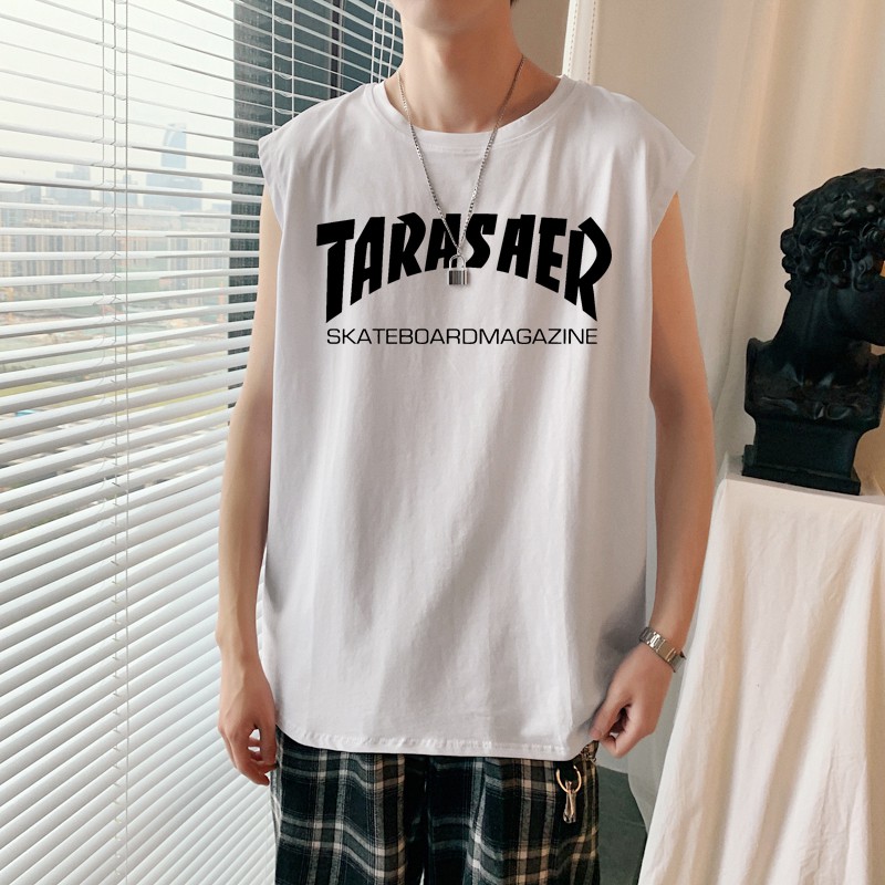 Áo Ba Lỗ Nam In Chữ Thời Trang Mùa Hè (M-3Xl)