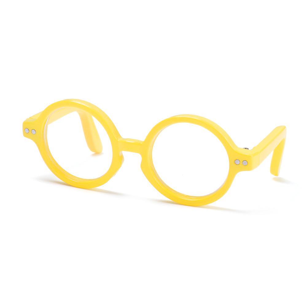 NIUYOU Mắt Kính Gọng Tròn Màu Sắc Ngọt Ngào Cho Búp Bê