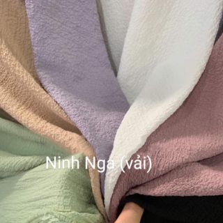 Vải voan sần 2020