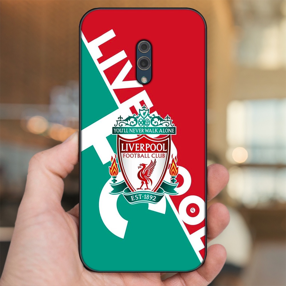 Ốp lưng Oppo K3 viền đen in hình Liverpool FC