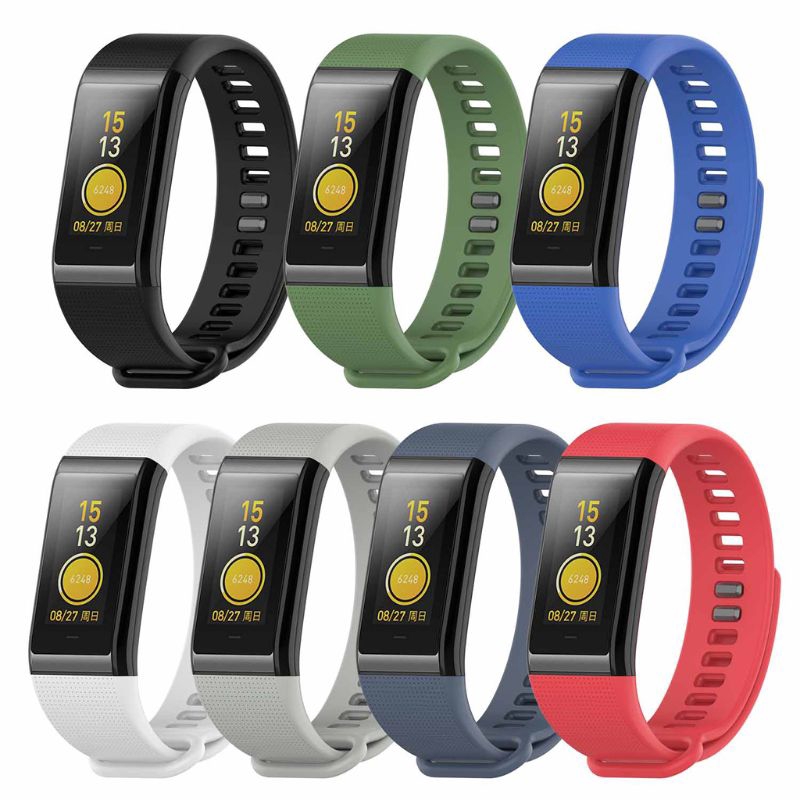 Dây đeo thay thế bằng silicone cho Xiaomi Huami Amazfit Cor A1702 English version