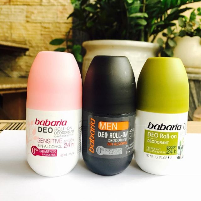Lăn khử mùi  lăn nách Babaria dùng nam nữ, khô thoáng 24h  | BigBuy360 - bigbuy360.vn