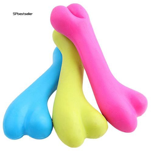 Đồ chơi nhai gặm hình xương bằng cao su an toàn không độc hại cho thú cưng