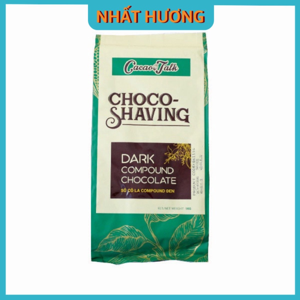 Choco Shaving Đen Cacao Talk 1kg
