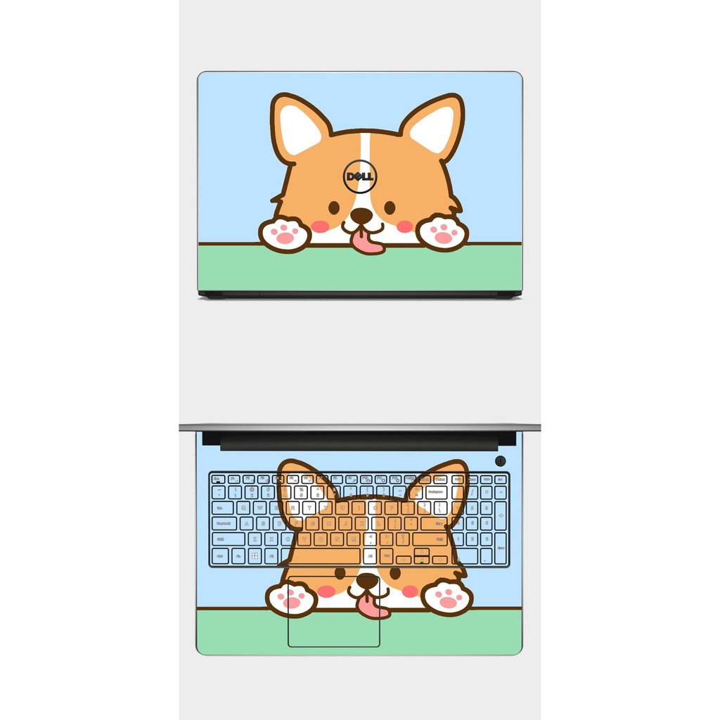 [SKIN CHÓ] Skin laptop hình các chú chó. Full Các Dòng Như: Dell, Hp, Acer, Asus, Macbook,...(in hình theo yêu cầu)